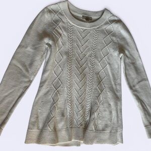 Women's LOFT Cream Sweater